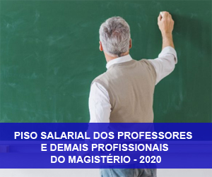 Tabela Final O Piso Salarial Dos Professores SINFEMP